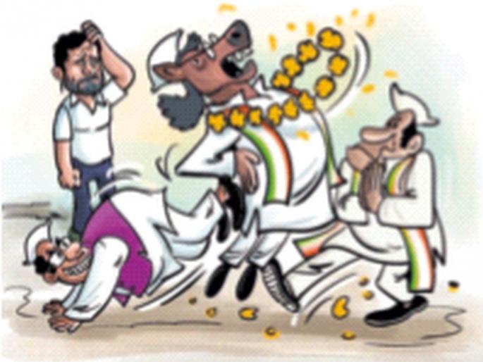 Special Article: Rahul Gandhi's Statement on Party Leaders & Congress Internal Politics | विशेष लेख: लंगड्या घोड्यांचे तोबरे कोण भरतो आहे? Special Article: Rahul Gandhi's Statement on Party Leaders & Congress Internal Politics | विशेष लेख: लंगड्या घोड्यांचे तोबरे कोण भरतो आहे?