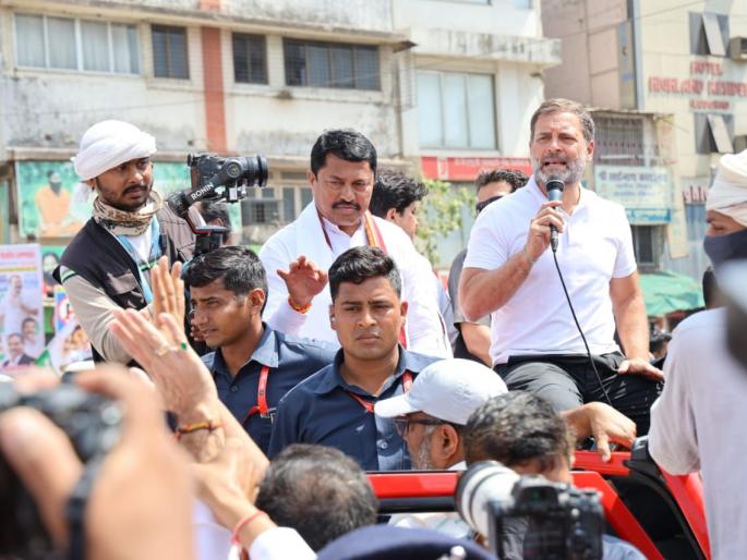 congress rahul gandhi criticised bjp over electoral bond issue in bharat jodo nyay yatra at thane | “शिवसेना फोडून मविआ सरकार पाडण्यासाठी भाजपाने वापरला इलेक्टोरल बाँडचा पैसा”: राहुल गांधी congress rahul gandhi criticised bjp over electoral bond issue in bharat jodo nyay yatra at thane | “शिवसेना फोडून मविआ सरकार पाडण्यासाठी भाजपाने वापरला इलेक्टोरल बाँडचा पैसा”: राहुल गांधी