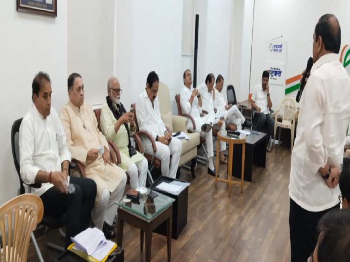 NCP's claim on Ramtek Lok Sabha office bearers presented the equation before the state president in Mumbai | रामटेक लोकसभेवर राष्ट्रवादीचा दावा! मुंबईत प्रदेशाध्यक्षांसमोर पदाधिकाऱ्यांनी मांडले समीकरण NCP's claim on Ramtek Lok Sabha office bearers presented the equation before the state president in Mumbai | रामटेक लोकसभेवर राष्ट्रवादीचा दावा! मुंबईत प्रदेशाध्यक्षांसमोर पदाधिकाऱ्यांनी मांडले समीकरण