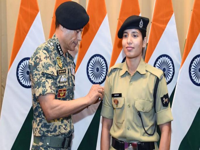 For the first time in the history of BSF, Constable Shivani gets out-of-turn promotion in only five-month of service | BSF च्या इतिहासात पहिल्यांदाच महिला कॉन्स्टेबलला ५ महिन्यात मिळालं प्रमोशन; कोण आहे शिवानी? For the first time in the history of BSF, Constable Shivani gets out-of-turn promotion in only five-month of service | BSF च्या इतिहासात पहिल्यांदाच महिला कॉन्स्टेबलला ५ महिन्यात मिळालं प्रमोशन; कोण आहे शिवानी?