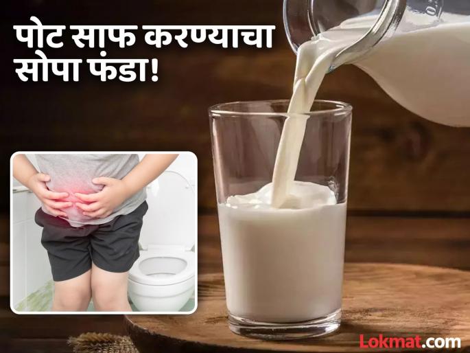 Drinking milk and honey to get rid of constipation problems | पोट व्यवस्थित साफ होत नसेल तर दुधात टाकून प्या 'ही’ एक गोष्ट, कॉन्स्टिपेशनचा त्रास कमी Drinking milk and honey to get rid of constipation problems | पोट व्यवस्थित साफ होत नसेल तर दुधात टाकून प्या 'ही’ एक गोष्ट, कॉन्स्टिपेशनचा त्रास कमी