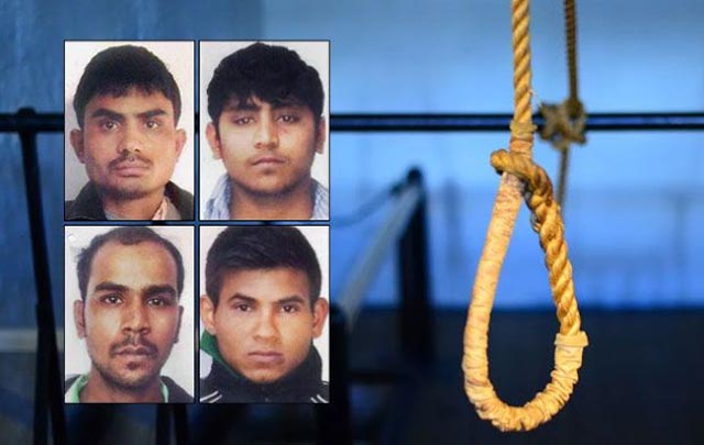 All four 'Nirbhaya' criminals will be hanged on February 7; New death warrant issued | ‘निर्भया’च्या चारही गुन्हेगारांना १ फेब्रुवारीला फासावर लटकविणार; नवे डेथ वॉरंट जारी All four 'Nirbhaya' criminals will be hanged on February 7; New death warrant issued | ‘निर्भया’च्या चारही गुन्हेगारांना १ फेब्रुवारीला फासावर लटकविणार; नवे डेथ वॉरंट जारी