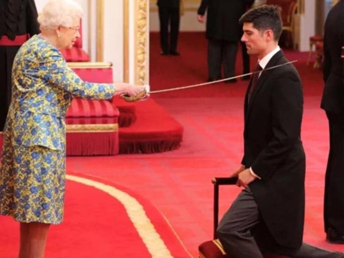 Alastair Cook becomes 1st English player to attain knighthood since 2007 | अ‍ॅलेस्टर कूक नाही, तर 'सर' अ‍ॅलेस्टर कूक; 2007 नंतर इंग्लंडच्या खेळाडूला प्रथमच मिळाला मान