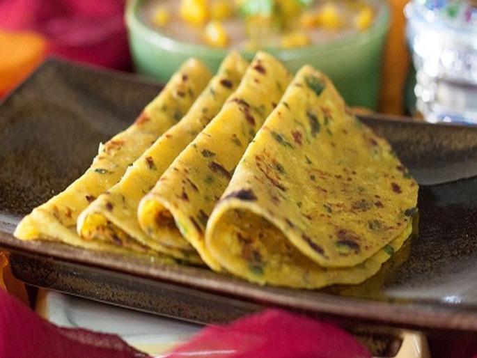 Receipe of Corn Thepla | खमंग असे मक्याचे ठेपले! Receipe of Corn Thepla | खमंग असे मक्याचे ठेपले!