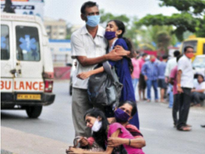 Virar Covid hospital Fire: Hospitals are death taker the ones that save lives ... Who is responsible? | Virar Covid hospital Fire: अश्रूंचे पाट! जीव वाचवणारी रुग्णालयेच ठरताहेत जीवघेणी... जबाबदार कोण?