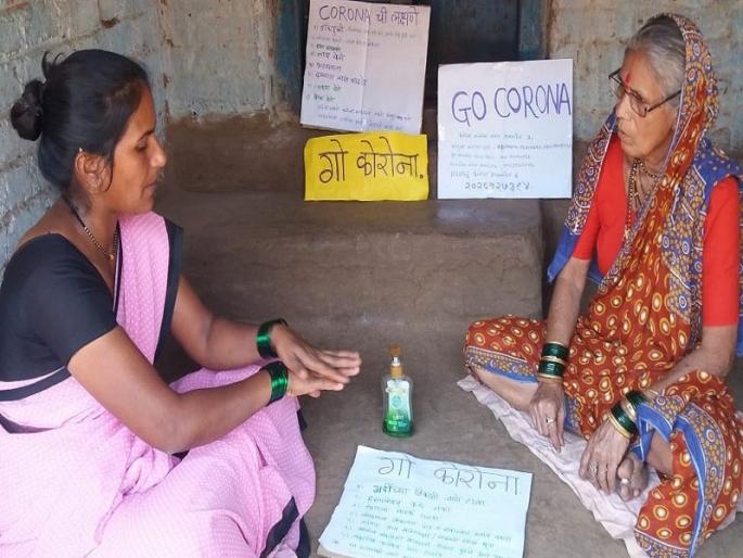 Anganwadi workers are in charge of all the work in the Corona solution | कोरोना उपाययोजनातील सर्व कामांचा भार अंगणवाडी सेविकांवर Anganwadi workers are in charge of all the work in the Corona solution | कोरोना उपाययोजनातील सर्व कामांचा भार अंगणवाडी सेविकांवर