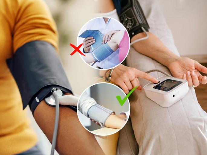 Correct Way to Measure Blood Pressure How to accurately measure blood pressure How You Position Your Arm While Checking BP Doctor Told The Correct Way To Measure Blood Pressure | सर्वच लोक घरी बीपी मोजताना करतात ‘ही’ चूक, अचूक रीडिंग हवे असेल तर ‘एवढं’ करा...
