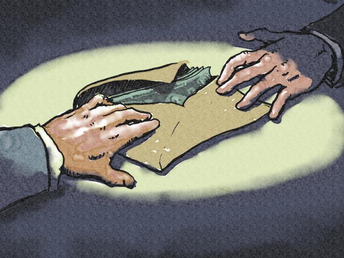 According to people, corruption has become down | लोकांच्या मते भ्रष्टाचार झाला कमी According to people, corruption has become down | लोकांच्या मते भ्रष्टाचार झाला कमी