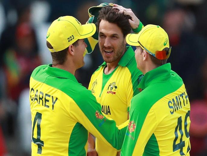ICC World Cup 2019 : Australia's Nathan Coulter-Nile fears the axe after two wicketless games   | ICC World Cup 2019 : ऑस्ट्रेलियाच्या 'तारणहारा'ला संघातील स्थान गमावण्याची भीती!