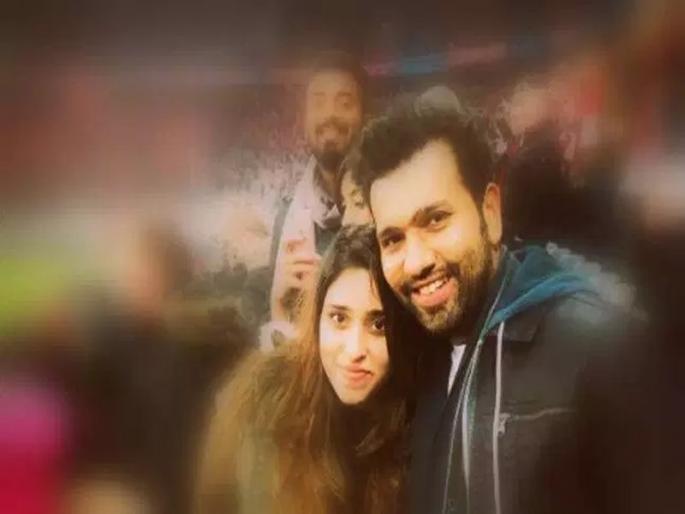 Rohit Sharma emotional on the birthday of his wife | बायकोच्या वाढदिवशी रोहित शर्मा झाला भावूक