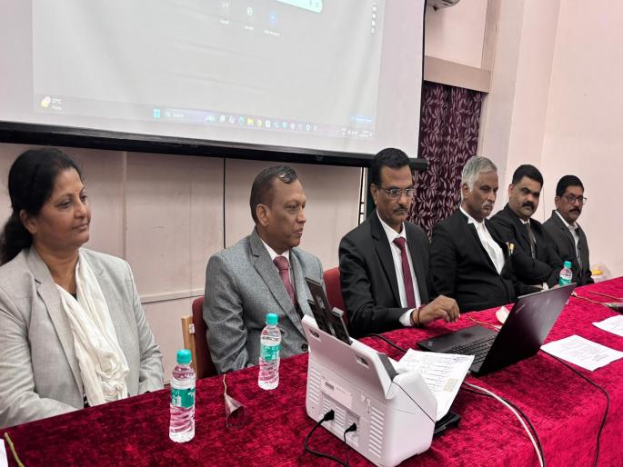 Launch of Court Records Computerization Pilot Project in Sangli | पेपरलेस न्यायालयाची संकल्पना साकार होईल, प्रदीप शर्मा यांचे प्रतिपादन; सांगलीत पायलट प्रोजेक्टचा प्रारंभ Launch of Court Records Computerization Pilot Project in Sangli | पेपरलेस न्यायालयाची संकल्पना साकार होईल, प्रदीप शर्मा यांचे प्रतिपादन; सांगलीत पायलट प्रोजेक्टचा प्रारंभ