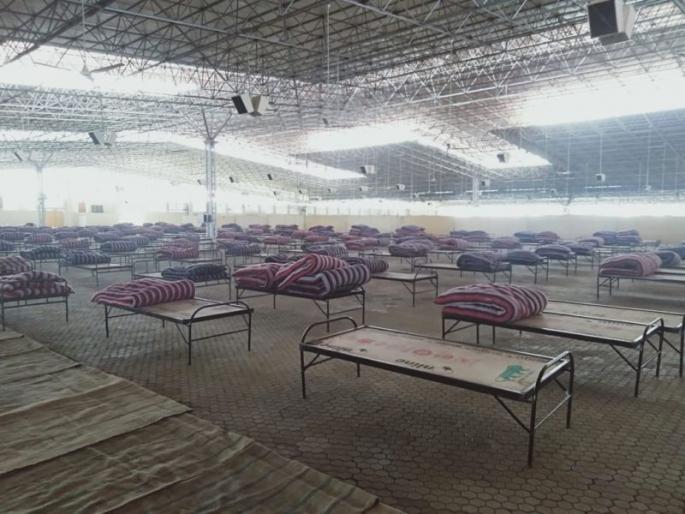 The experiment of 5,000 bed covid care center failed | ५ हजार बेडच्या कोविड केअर सेंटरचा प्रयोग फसला : ६० लाखांचा खर्च पाण्यात The experiment of 5,000 bed covid care center failed | ५ हजार बेडच्या कोविड केअर सेंटरचा प्रयोग फसला : ६० लाखांचा खर्च पाण्यात