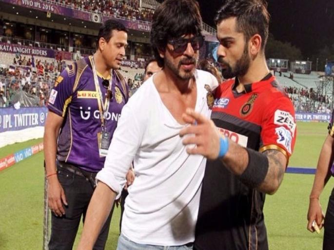 CPL 2019 : Shahrukh Khan's Knight Riders Broke RCB's Record, Second Highest Score In T20 Format | CPL 2019 : शाहरुखच्या संघानं कोहलीच्या RCBचा विक्रम मोडला; ट्वेंटी-20 नवा पराक्रम घडला