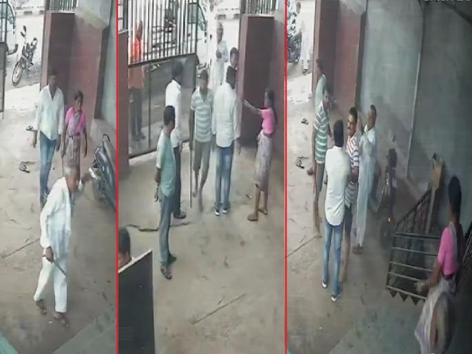 Anger at reporting drone spraying crop burns to police; Slash the farmer with a sword | ड्रोन फवारणीत पीक जळाल्याची पोलिसात तक्रार दिल्याचा राग; शेतकऱ्यावर केला तलवारीने वार Anger at reporting drone spraying crop burns to police; Slash the farmer with a sword | ड्रोन फवारणीत पीक जळाल्याची पोलिसात तक्रार दिल्याचा राग; शेतकऱ्यावर केला तलवारीने वार