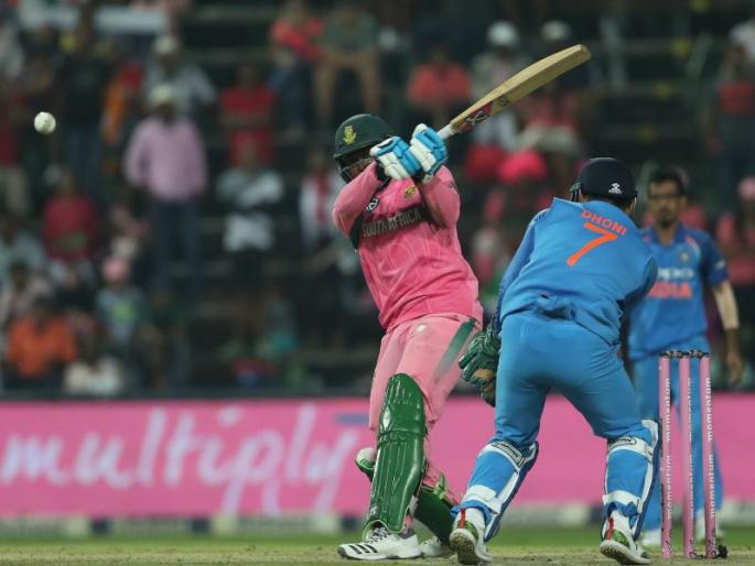 India vs South Africa, 4th ODI: South Africa beat India by five wickets | India vs South Africa, 4th ODI: दक्षिण आफ्रिकेचा भारतावर पाच गडी राखून विजय  