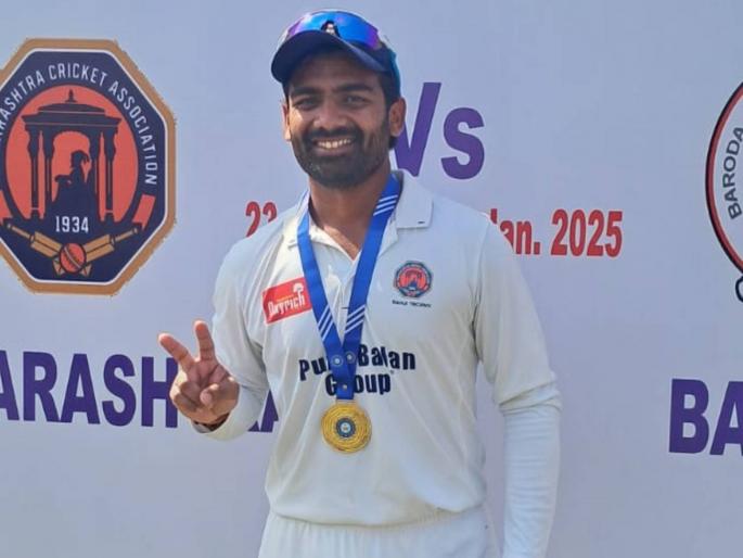Maharashtra team defeats Baroda by Abki Baar Charso Par | महाराष्ट्र संघाची बडोद्यावर 'अबकी बार चारसो पार' ने मात