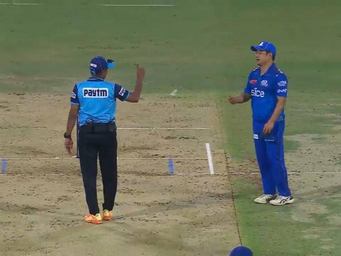 IPL 2023, LSG vs MI Live Marathi : Piyush Chawla got a warning in the last over for stepping onto the dangerous area in his follow-through | IPL 2023, LSG vs MI Live : पियूष चावलावर अम्पायर भडकले; Live मॅचमध्ये खडसावले अन् रोहित...
