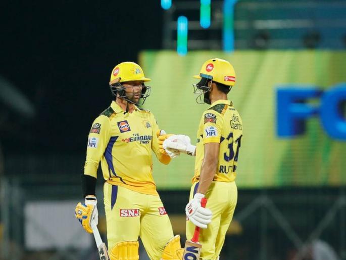 IPL 2023, Qualifier 1 CSK vs GT Live Marathi : Ruturaj Gaikwad 60 ( 44), Devon Conway 40 ( 34), Chennai Super Kings 172/7 | IPL 2023, Qualifier 1 CSK vs GT Live : ऋतुराज गायकवाड, डेव्हॉन कॉनवेची सुरूवात भारी, पण...! गुजरात टायटन्सने मॅच फिरवली