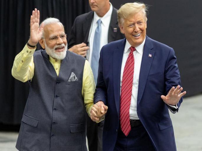 preparations on for 22km trump modi roadshow in ahmedabad | Donald Trump's India Visit : अहमदाबादमध्ये ट्रम्प-मोदी करणार 22 किमींचा 'रोड शो'; सामील होणार 50 हजार लोक preparations on for 22km trump modi roadshow in ahmedabad | Donald Trump's India Visit : अहमदाबादमध्ये ट्रम्प-मोदी करणार 22 किमींचा 'रोड शो'; सामील होणार 50 हजार लोक