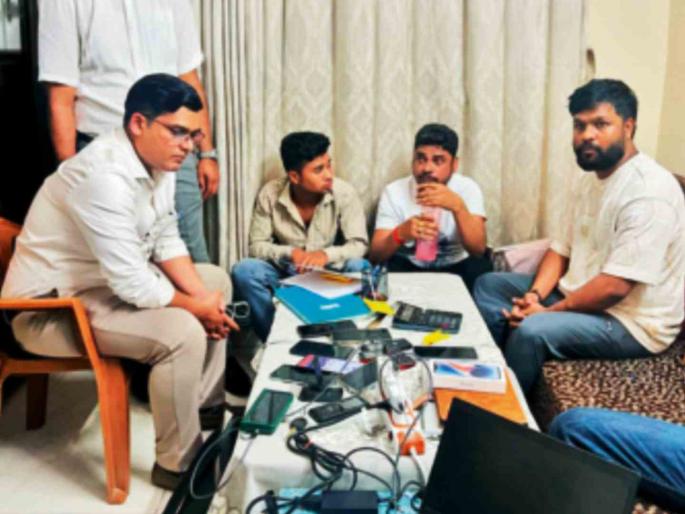 Three arrested for betting on cricket in Sanpada; materials worth three lakhs seized | सानपाड्यात क्रिकेटवर सट्टा लावणाऱ्या तिघांना अटक; तब्बल तीन लाखांचे साहित्य जप्त Three arrested for betting on cricket in Sanpada; materials worth three lakhs seized | सानपाड्यात क्रिकेटवर सट्टा लावणाऱ्या तिघांना अटक; तब्बल तीन लाखांचे साहित्य जप्त