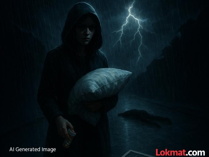 Companion turned enemy! Gave 5 sleeping pills, smothered husband's face with a pillow; threw him on the road as soon as he knew he was dead! | सहचारिणी झाली वैरिण! झोपेच्या ५ गोळ्या दिल्या, उशीनं पतीचं तोंड दाबलं; जीव गेल्याचं कळताच रस्त्यावर फेकून दिलं!