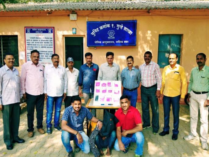 Crime Branch: A gang of criminals detained in a burglar | गुन्हे शाखा : घरफोडीतील सराईत गुन्हेगाराला ठोकल्या बेड्या Crime Branch: A gang of criminals detained in a burglar | गुन्हे शाखा : घरफोडीतील सराईत गुन्हेगाराला ठोकल्या बेड्या