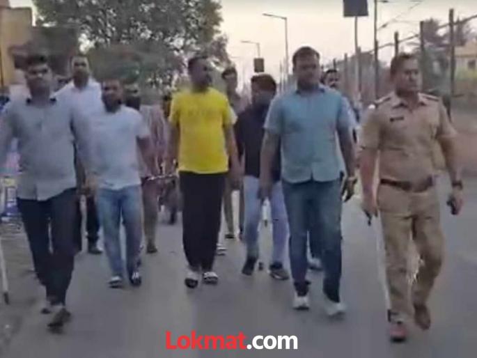 pune crime Police scold gangster Tipu Pathan; appeal to file complaint if extortion demanded | गुंड टिपू पठाणची पोलिसांकडून धिंड; खंडणी मागितल्यास तक्रार करण्याचे आवाहन pune crime Police scold gangster Tipu Pathan; appeal to file complaint if extortion demanded | गुंड टिपू पठाणची पोलिसांकडून धिंड; खंडणी मागितल्यास तक्रार करण्याचे आवाहन
