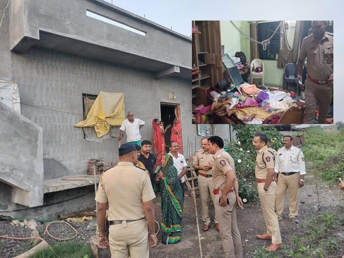 Jalgaon: Armed robbery in Kajgaon, looted Rs 10 lakhs including jewellery | Jalgaon: कजगाव येथे सशस्त्र दरोडा, दागिन्यांसह दहा लाखांचा ऐवज लुटला Jalgaon: Armed robbery in Kajgaon, looted Rs 10 lakhs including jewellery | Jalgaon: कजगाव येथे सशस्त्र दरोडा, दागिन्यांसह दहा लाखांचा ऐवज लुटला