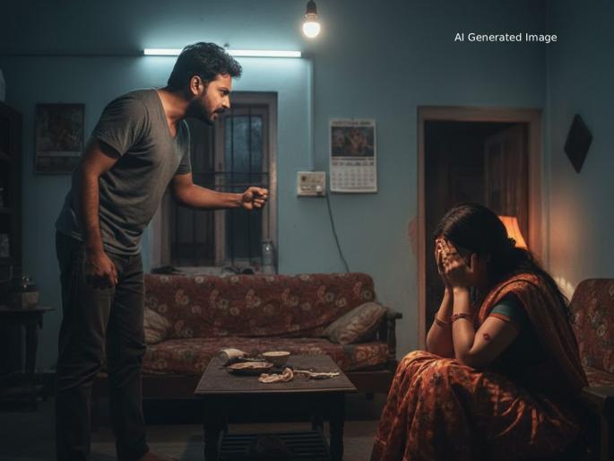 She endured to save the family, but her homicidal husband crossed the line! He beat her and... | संसार वाचवण्यासाठी 'ती' सहन करत राहिली, पण नराधम पतीने हद्दच ओलांडली! मारहाण केली अन्... She endured to save the family, but her homicidal husband crossed the line! He beat her and... | संसार वाचवण्यासाठी 'ती' सहन करत राहिली, पण नराधम पतीने हद्दच ओलांडली! मारहाण केली अन्...