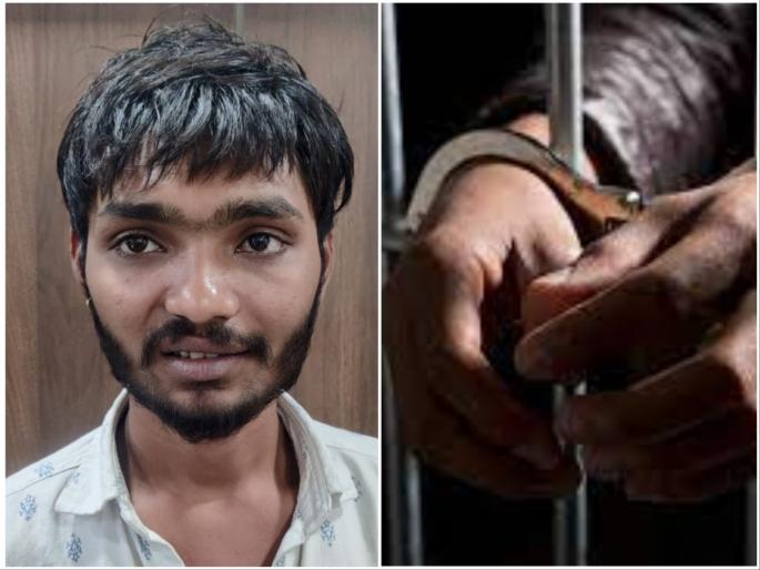 There was terror with choppers, the police handcuffed the criminal on record | चॉपर बाळगून माजवित होता दहशत, पोलिसांनी रेकॉर्डवरील गुन्हेगाराला ठोकल्या बेड्या There was terror with choppers, the police handcuffed the criminal on record | चॉपर बाळगून माजवित होता दहशत, पोलिसांनी रेकॉर्डवरील गुन्हेगाराला ठोकल्या बेड्या