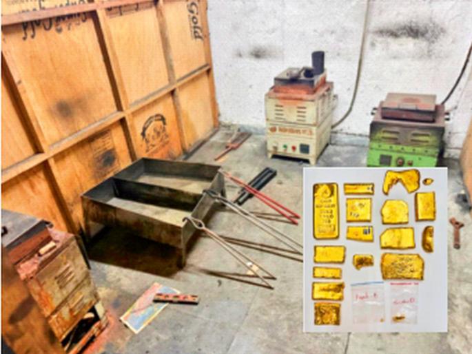 DRI destroys Mumbai factory melting smuggled gold, 11 arrested | तस्करीचे सोने वितळवणारा मुंबईतील कारखाना डीआरआयने केला उद्ध्वस्त, ११ जणांना अटक