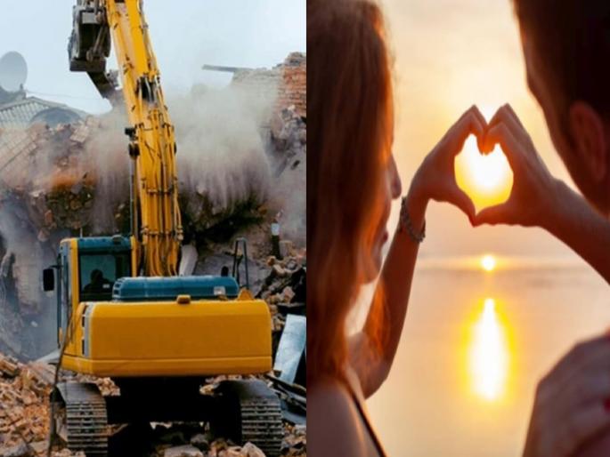 Woman absconded with boyfriend, enraged family take bulldozer revenge 6 arrested | प्रियकरासोबत फरार झाली महिला, भडकलेल्या कुटुंबानं तरुणाच्या घरावर थेट बुलडोझरच चालवला अन्... Woman absconded with boyfriend, enraged family take bulldozer revenge 6 arrested | प्रियकरासोबत फरार झाली महिला, भडकलेल्या कुटुंबानं तरुणाच्या घरावर थेट बुलडोझरच चालवला अन्...