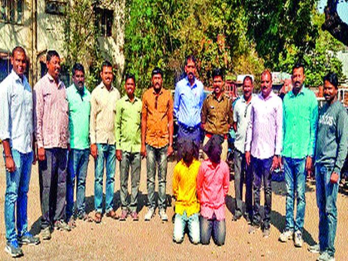 Two robbers robbed of devotees | भाविकांना लुटणारे दोन चोरटे जेरबंद Two robbers robbed of devotees | भाविकांना लुटणारे दोन चोरटे जेरबंद