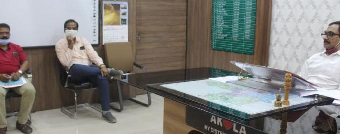 Complete the work of Super Specialty Hospital in one month! -Collector Jitendra Papalkar | सुपर स्पेशलिटी हॉस्पिटलची कामे एका महिन्यात पूर्ण करा ! -जिल्हाधिकारी जितेंद्र पापळकर 