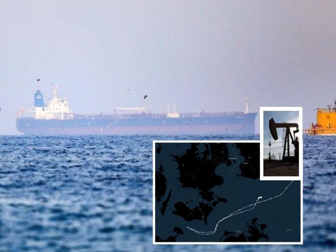 Russian Crude Oil, US Sanctions India : Russian oil tanker heading to India suddenly turns back from the sea; Refineries' concerns increase... | मोठी बातमी! भारताकडे निघालेला रशियन तेलाचा टँकर समुद्रातून अचानक माघारी वळला; रिफायनरींची चिंता वाढली... Russian Crude Oil, US Sanctions India : Russian oil tanker heading to India suddenly turns back from the sea; Refineries' concerns increase... | मोठी बातमी! भारताकडे निघालेला रशियन तेलाचा टँकर समुद्रातून अचानक माघारी वळला; रिफायनरींची चिंता वाढली...