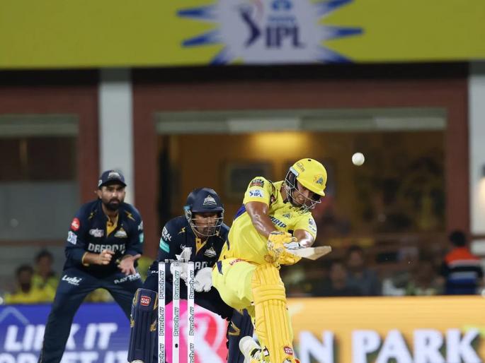IPL 2024, CSK Vs GT: Rachin Ravindra-Rituraj Gaikwad strike, then Shivam Dubey strikes, CSK target 207 runs against Gujarat Titans | IPL 2024, CSK Vs GT: रवींद्र-ऋतुराजने झोडले, मग दुबेने बडवले, चेन्नईने गुजरातसमोर २०७ धावांचे लक्ष्य ठेवले