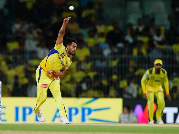 IPL 2024, CSK Vs GT: Havoc of Chahar! Chasing a big challenge, Gujarat's innings in trouble, both openers withdraw | IPL 2024, CSK Vs GT: चाहरचा कहर! मोठ्या आव्हानाचा पाठलाग करताना गुजरातचा डाव अडचणीत, दोन्ही सलामीवीर माघारी