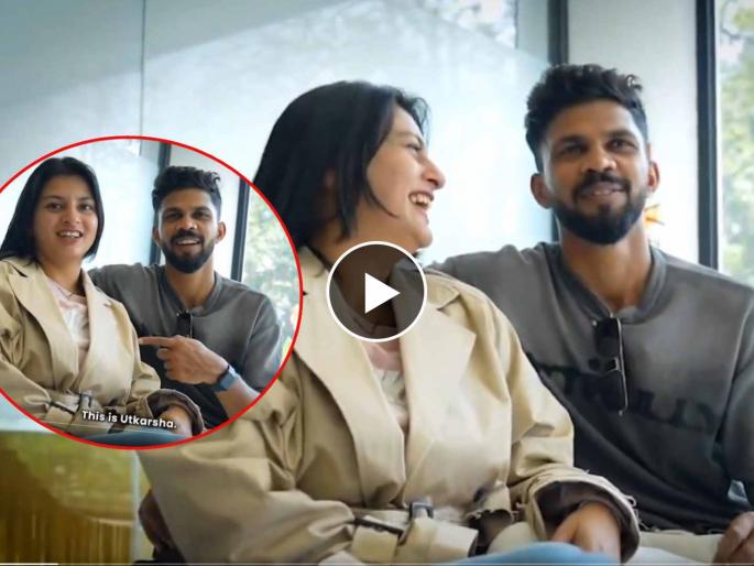 IPL 2024 : yedpat aahes ka ? Ruturaj Gaikwad and his wife utkarsha with CSK team landed in mumbai, here's an easy guide to learn marathi  | येडपट आहेस का? ऋतुराज गायकवाडच्या मराठी शाळेत पत्नी उत्कर्षाचा Six; Cute video  