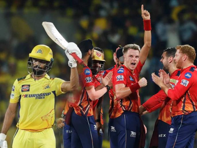 IPL 2024, Chennai Super Kings vs Punjab Kings Live Marathi : Ruturaj Gaikwad (62) is the Orange Cap holder; Clever bowling by Punjab Kings, CSK set 163 runs target to PBKS | पंजाब किंग्सच्या गोलंदाजांचा 'चतुर' मारा; ऋतुराज गायकवाड एकटा भिडला अन् विराटला... 
