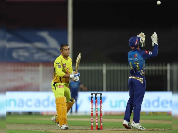 MI vs CSK Latest News: Chennai Super Kings' social media trolled their team, tweet goes viral | MI vs CSK Latest News : चेन्नई सुपर किंग्सच्या सोशल मीडियानं स्वतःच्या संघाला काढला चिमटा, ट्विट व्हायरल