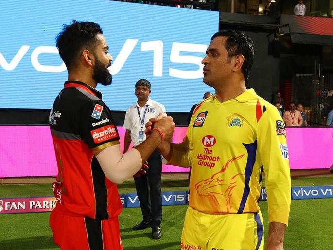 IPL 2019 : MS Dhoni gets a taste of his own mastery, ICC coment on CSK lost against RCB | IPL 2019 : जशास तसे; चेन्नईच्या पराभवानंतर ICCनं घेतली धोनीची फिरकी