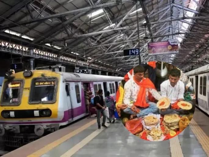 Maratha Reservation: Shidori supplies arrived and queues were on the platforms | Maratha Reservation: शिदोरीची रसद आली अन् फलाटांवरच पंगत Maratha Reservation: Shidori supplies arrived and queues were on the platforms | Maratha Reservation: शिदोरीची रसद आली अन् फलाटांवरच पंगत