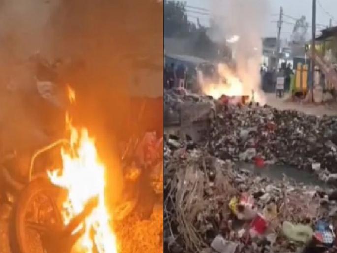 Shocking! High voltage wire fell; Two girl child along with a young man died of burns | धक्कादायक! हायव्होल्टेज तार अंगावर पडली; तरुणासह दोन चिमुकल्या मुलींचा होरपळून मृत्यू Shocking! High voltage wire fell; Two girl child along with a young man died of burns | धक्कादायक! हायव्होल्टेज तार अंगावर पडली; तरुणासह दोन चिमुकल्या मुलींचा होरपळून मृत्यू