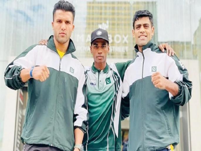 CWG 2022 Pakistan's 2 boxers Suleman Baloch and Nazeerullah missing from birmingham | CWG 2022:पाकिस्तानचे २ बॉक्सर बर्गिंहॅममधून बेपत्ता; गायब जलतरणपटूचाही अद्याप शोध सुरू CWG 2022 Pakistan's 2 boxers Suleman Baloch and Nazeerullah missing from birmingham | CWG 2022:पाकिस्तानचे २ बॉक्सर बर्गिंहॅममधून बेपत्ता; गायब जलतरणपटूचाही अद्याप शोध सुरू