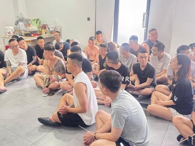 Major action taken against digital arrest gang, 3075 including 105 Indians arrested in Cambodia | डिजिटल अरेस्ट करणाऱ्या गँगवर मोठी कारवाई, कंबोडियामध्ये १०५ भारतीयांसह ३०७५ अटकेत Major action taken against digital arrest gang, 3075 including 105 Indians arrested in Cambodia | डिजिटल अरेस्ट करणाऱ्या गँगवर मोठी कारवाई, कंबोडियामध्ये १०५ भारतीयांसह ३०७५ अटकेत