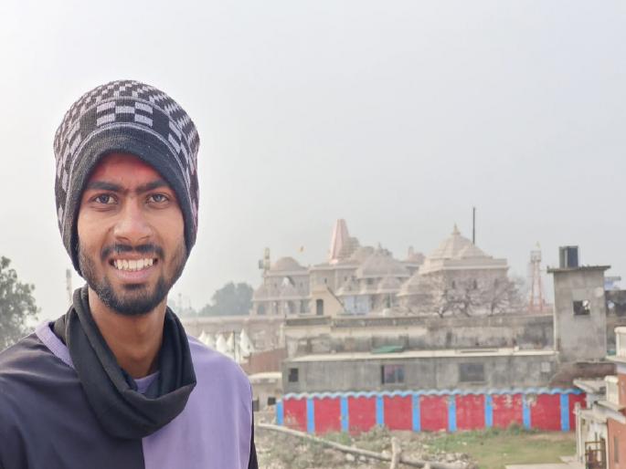 A young man from Abdullat in Kolhapur reached Ayodhya by bicycle | Kolhapur: अब्दुललाटमधील तरुणाने सायकलने गाठली अयोध्या, १७ दिवसांत २००० किलोमीटरचा प्रवास पूर्ण A young man from Abdullat in Kolhapur reached Ayodhya by bicycle | Kolhapur: अब्दुललाटमधील तरुणाने सायकलने गाठली अयोध्या, १७ दिवसांत २००० किलोमीटरचा प्रवास पूर्ण