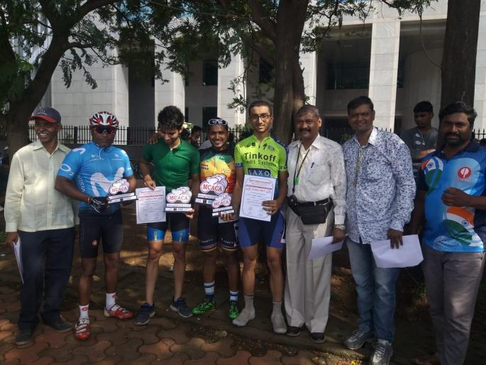 Cycling: Sonu, Prajin, Shubham, Veda in the top spot | सायकलिंग : सोनू, प्रजीन, शुभम, वेद अव्वल स्थानी Cycling: Sonu, Prajin, Shubham, Veda in the top spot | सायकलिंग : सोनू, प्रजीन, शुभम, वेद अव्वल स्थानी