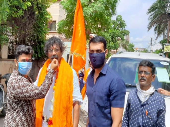 Pradip Karpe of Dhule reached Ayodhya | धुळ्याचे प्रदीप कर्पे अयोध्येला पोहोचले Pradip Karpe of Dhule reached Ayodhya | धुळ्याचे प्रदीप कर्पे अयोध्येला पोहोचले