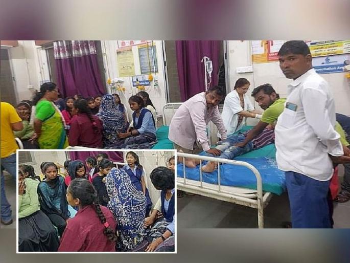 36 students of Yerli private ashram school poisoned by food; three students is in critical condition | येरली खासगी आश्रमशाळेतील ३६ विद्यार्थ्यांना अन्नातून विषबाधा; तिघांची प्रकृती गंभीर 36 students of Yerli private ashram school poisoned by food; three students is in critical condition | येरली खासगी आश्रमशाळेतील ३६ विद्यार्थ्यांना अन्नातून विषबाधा; तिघांची प्रकृती गंभीर