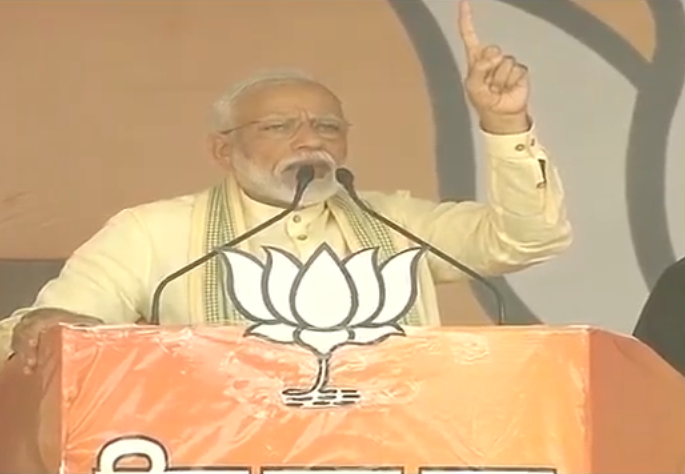 I have only one caste 'poverty', that is why I have rebelled against poverty Says Narendra Modi | माझी एकच जात आहे ती म्हणजे 'गरिबी' - नरेंद्र मोदी